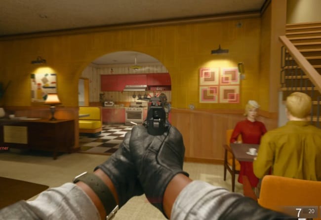 COD BO6のGS45で戦闘